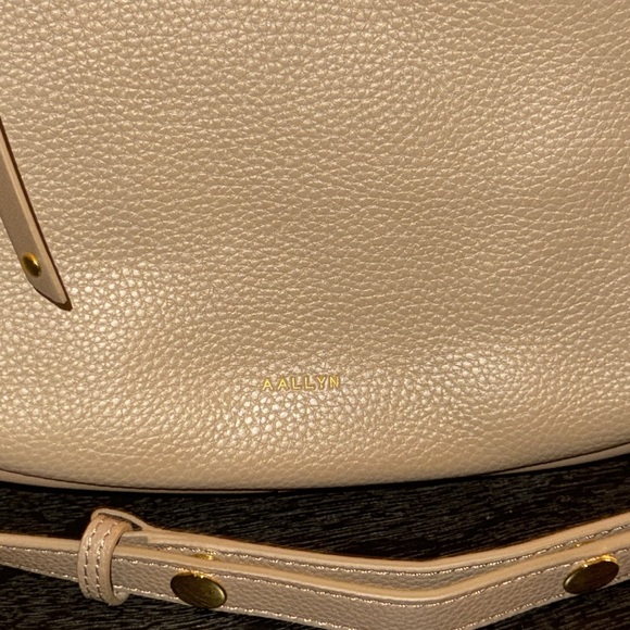 Aallyn Leather‎ Marley Hobo in Biscotti Purse - Picture 5 of 14